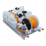 25 Gallon Dual Tank Skid Sprayer with Reel - Image 2